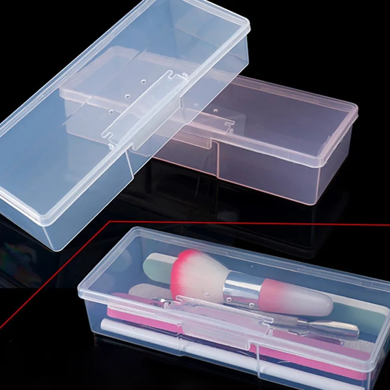 Workshop Tools Cabinet - ネイルアート収納ボックスネイルアクセサリーオーガナイザープラスチック容器ネイルラインストーンブラシペンバッファ研削ファイル収納ボックス