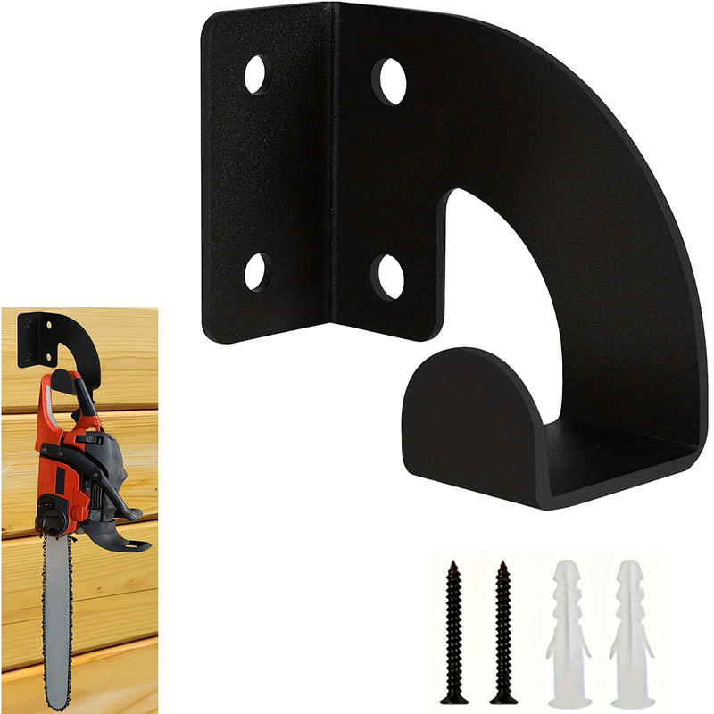 Workshop Tools Hanging - 頑丈な金属製チェーンソー壁掛けハンガー、作業場ツール収納ラック、ガーデンバリカン、芝刈り機、ヘッジトリマー用吊り下げホルダー