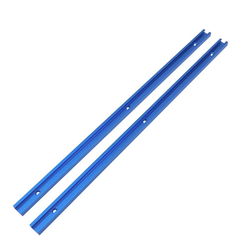 Workshop Tools Table - ルーターテーブル用 Tスロットトラックキット 2個 500mm アルミニウム合金 Tトラック