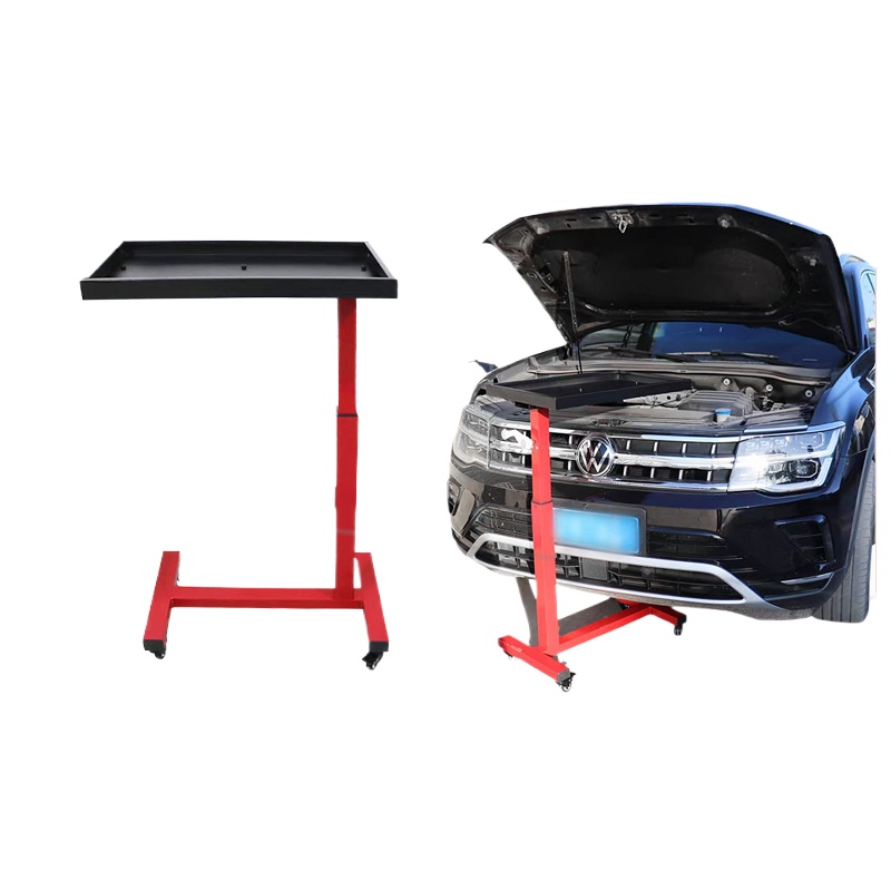 Workshop Tools Cabinet - 車のメンテナンスワークベンチツールボックスツールカートミュートホイール付きワークショップホルダーキャビネットガレージワークベンチ調節可能なトレイ