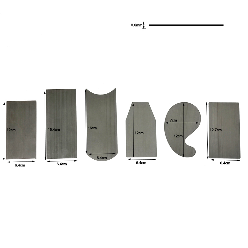 Card Scraper Cabinet - 木工カードスクレーパーセット厚みのある硬化キャビネットスクレーパーカードスクレーピング長方形ナイフ滑らかな木材バリ取り大工道具