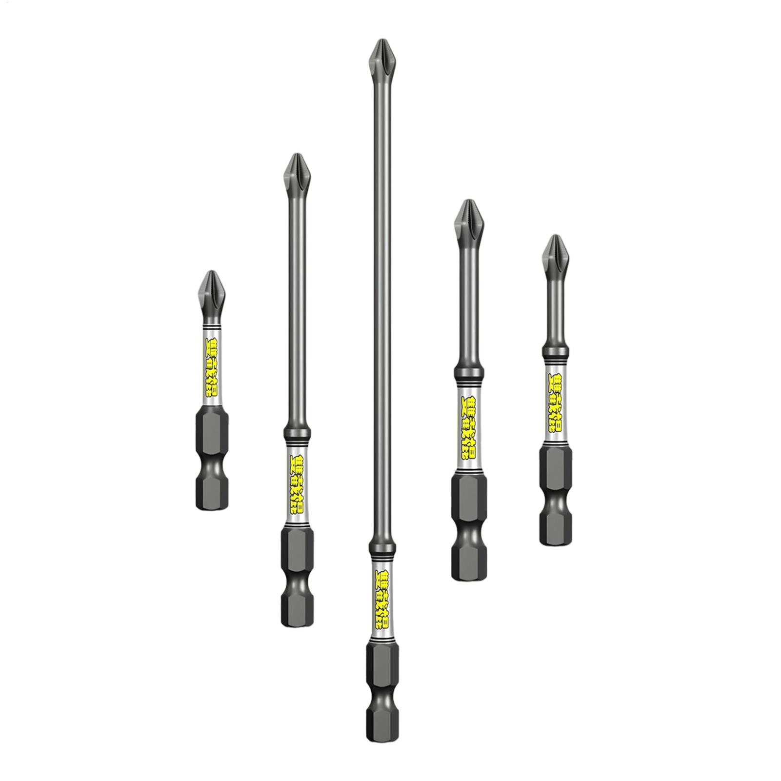 ドリルドライバービットセット 5ピース ヘビーデューティー  - Tools In The Workshop のレビューと価格