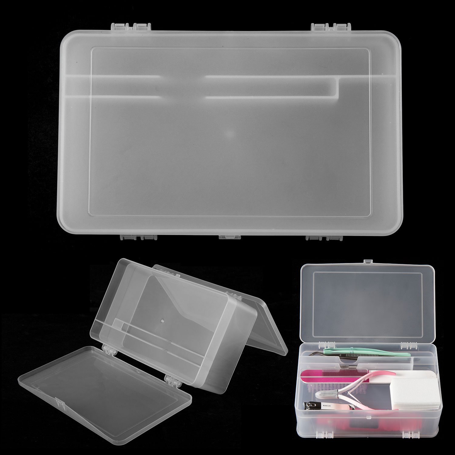 ネイルツール、ジェルポリッシュ、空のネイルアートオーガナイザ - Workshop Tools Cabinet のレビューと価格