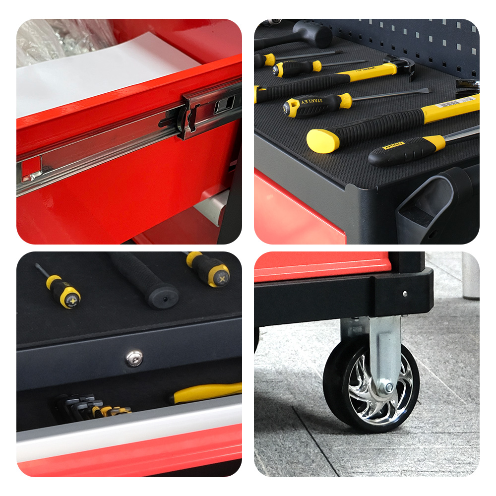 中国OEM卸売4段ローリングローラートロリーワークショップメ - Workshop Tools Cabinet のレビューと価格