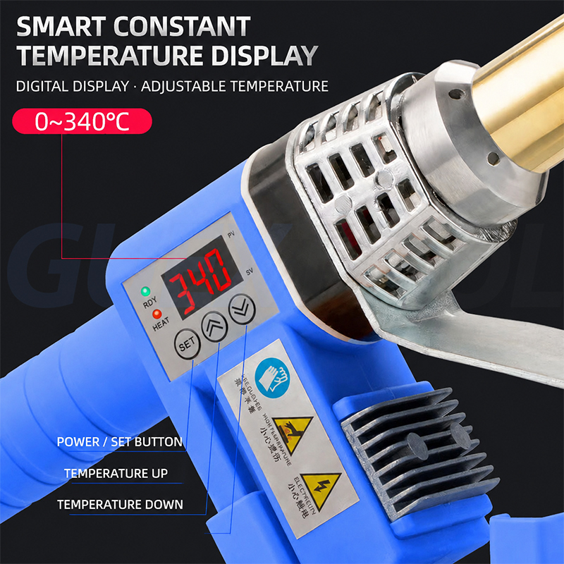 プラスチック管溶接機デジタル丸棒管溶接機温度調整可能ホットメ - Tools In The Workshop のレビューと価格