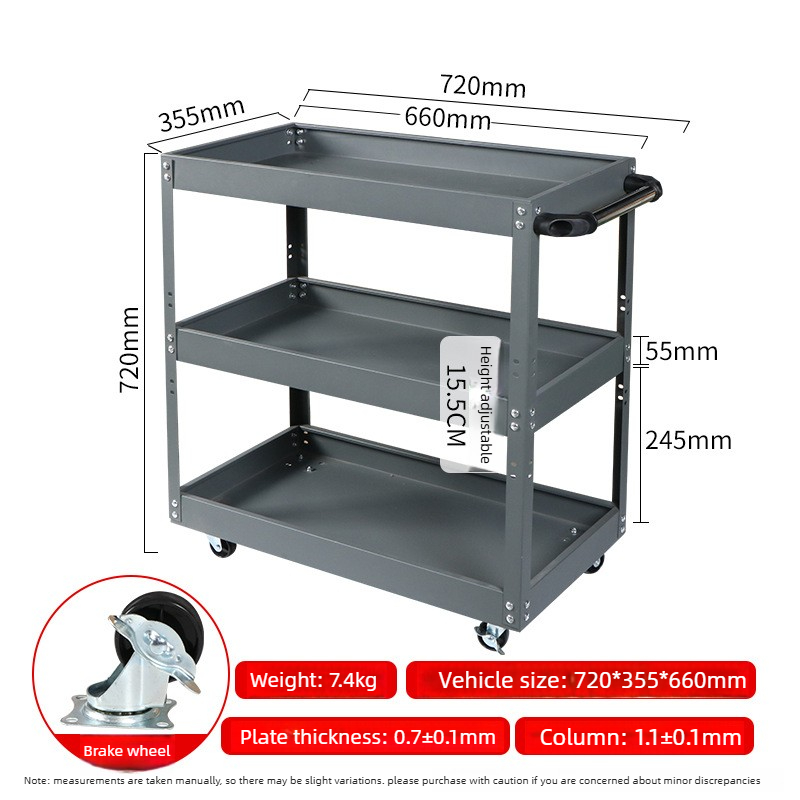 機械工場用ツールカート、ホイール付きツールトロリー、ツールボ - Workshop Tools Cabinet のレビューと価格