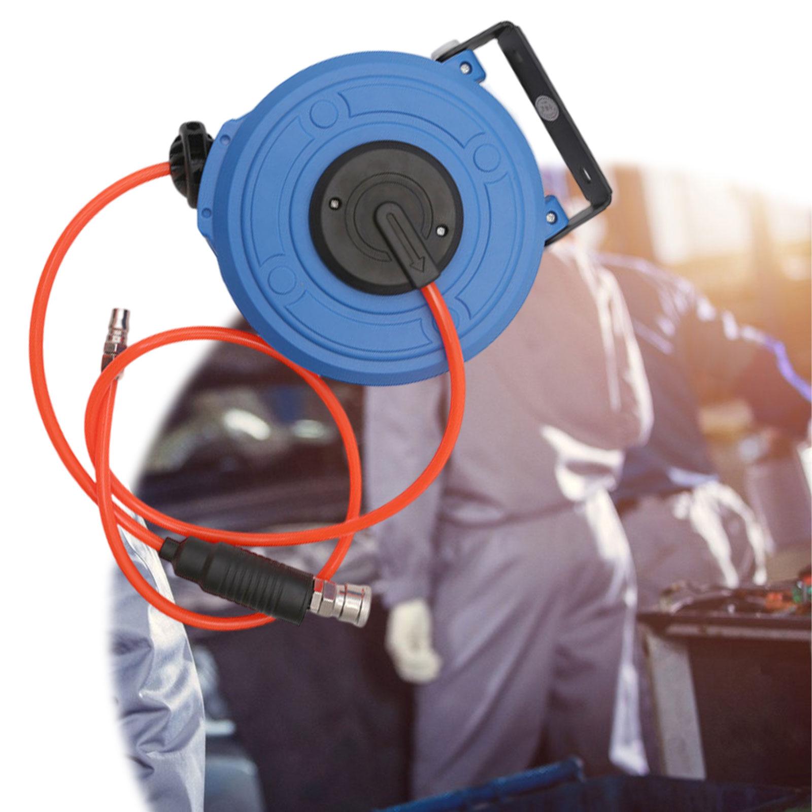 格納式エアホースリールエアコンプレッサー回転可能な自動エアド - Workshop Cleaning Tools のレビューと価格