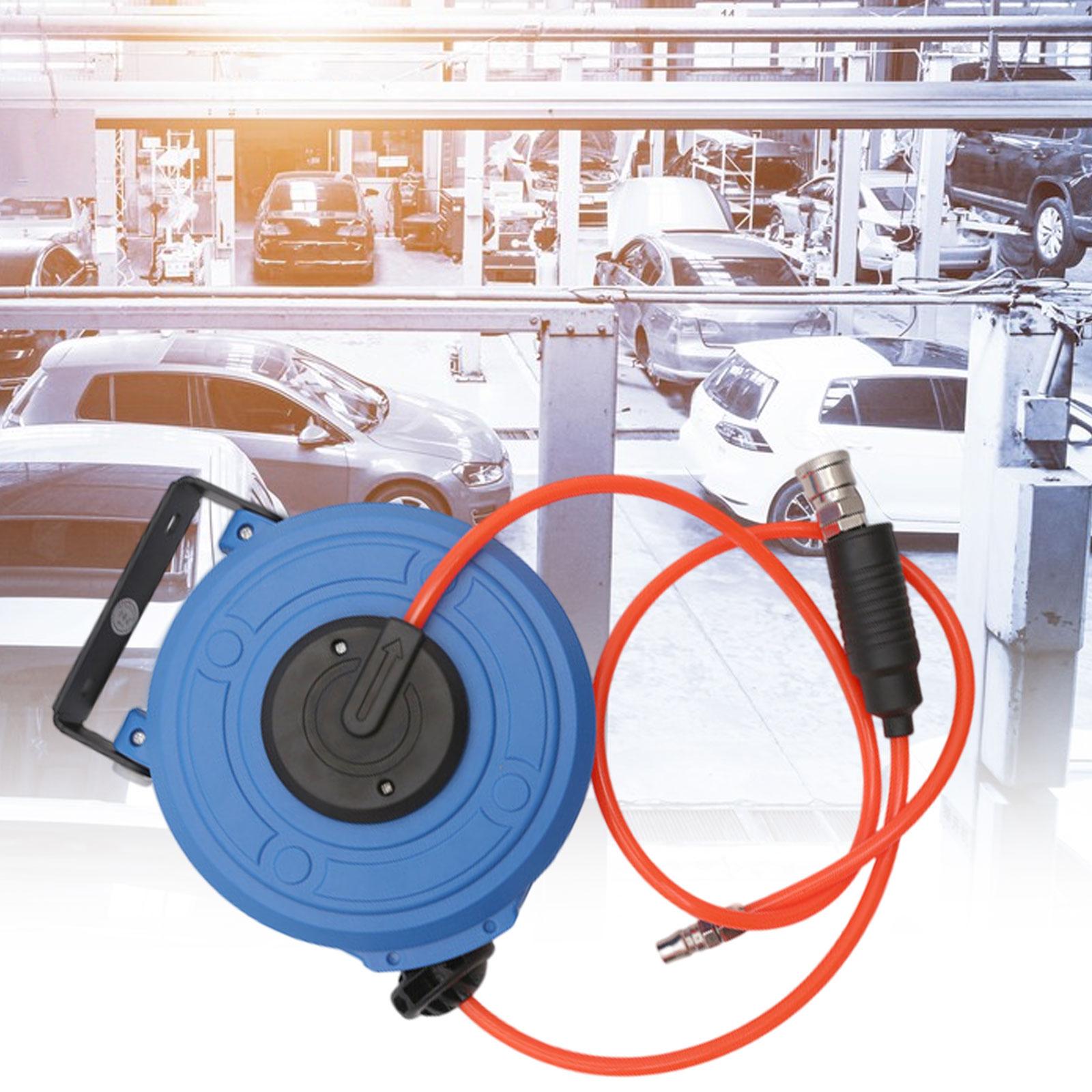格納式エアホースリールエアコンプレッサー回転可能な自動エアド - Workshop Cleaning Tools のレビューと価格