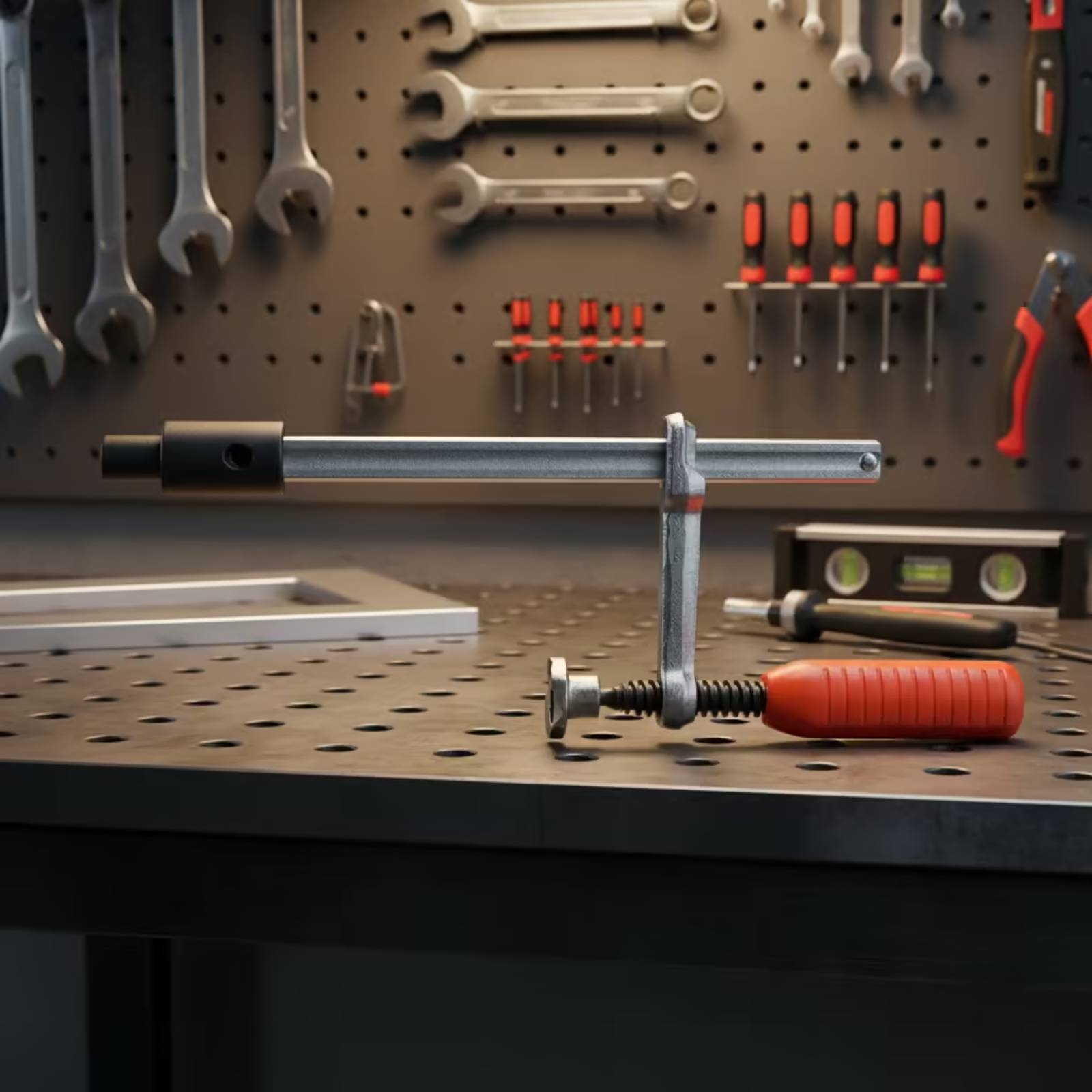 金属加工用固定具クランプ Tハンドルツール付き高強度インサー - Tools For Fabrication Workshop のレビューと価格