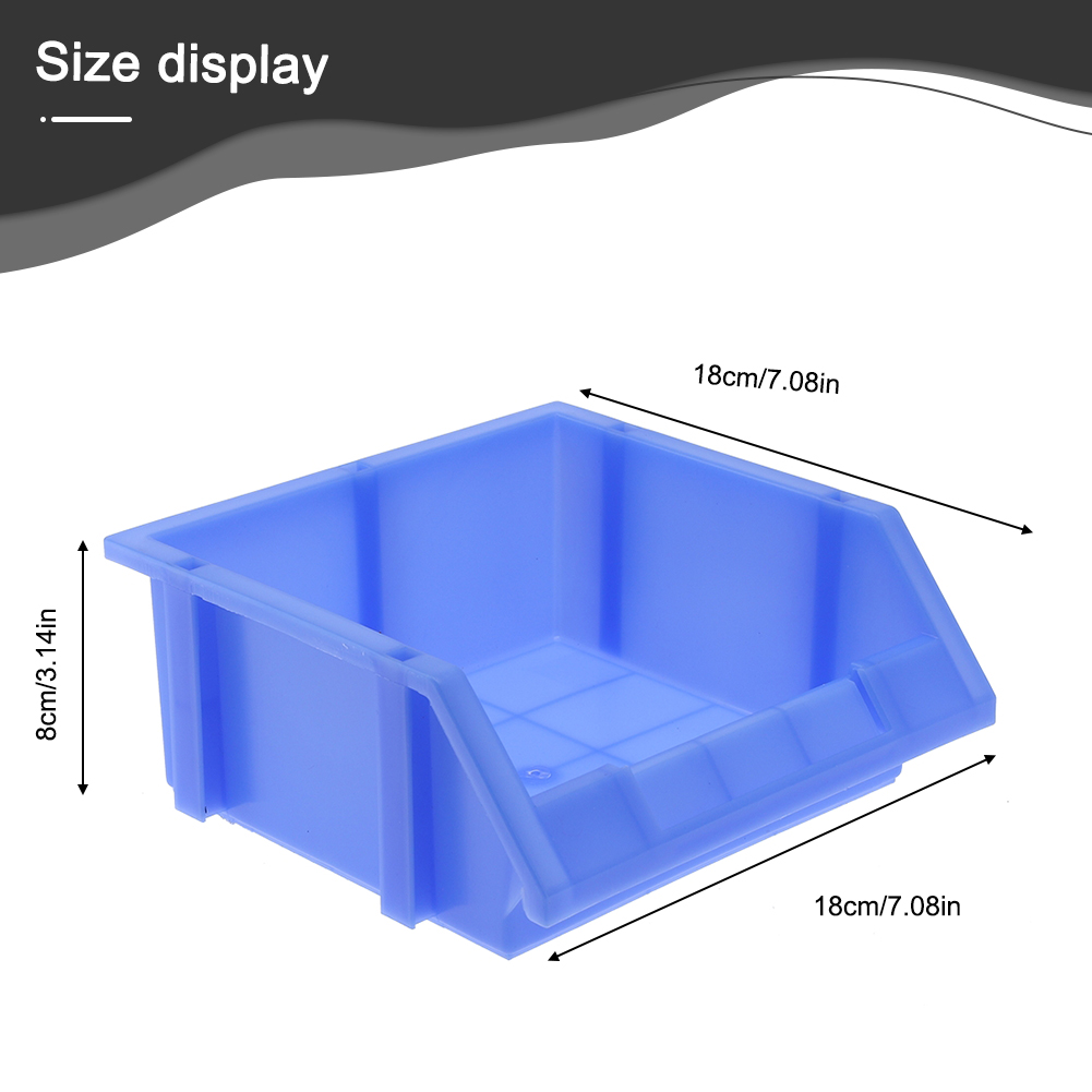 積み重ね可能なプラスチック製ハードウェア部品収納ボックス、工 - Workshop Tools Classification のレビューと価格