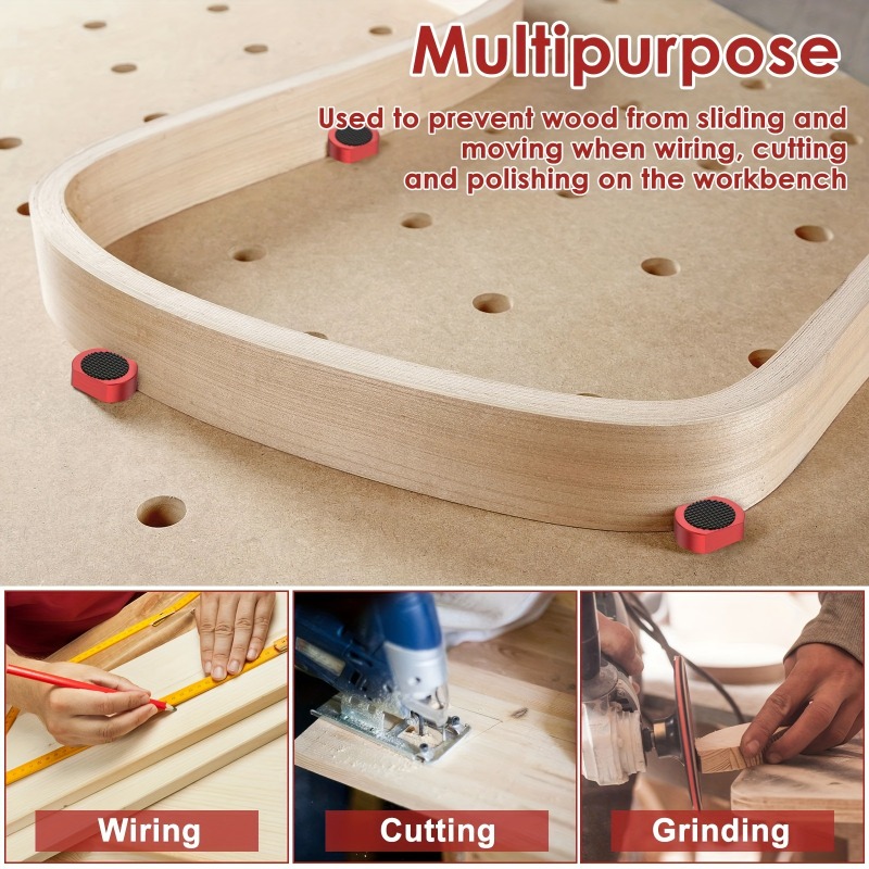 8 個ワークベンチペグブレーキ犬ほぞストッパー 19/20  - Workshop Tools Table のレビューと価格
