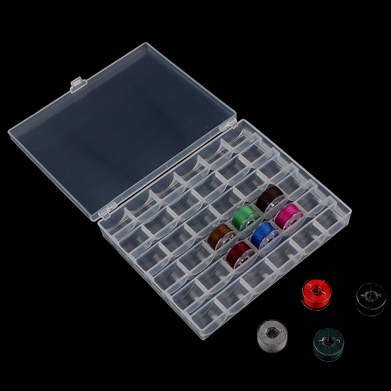 1pc 36 スプール空のボビン収納ボックス縫製アクセサリー - Workshop Tools Cabinet のレビューと価格