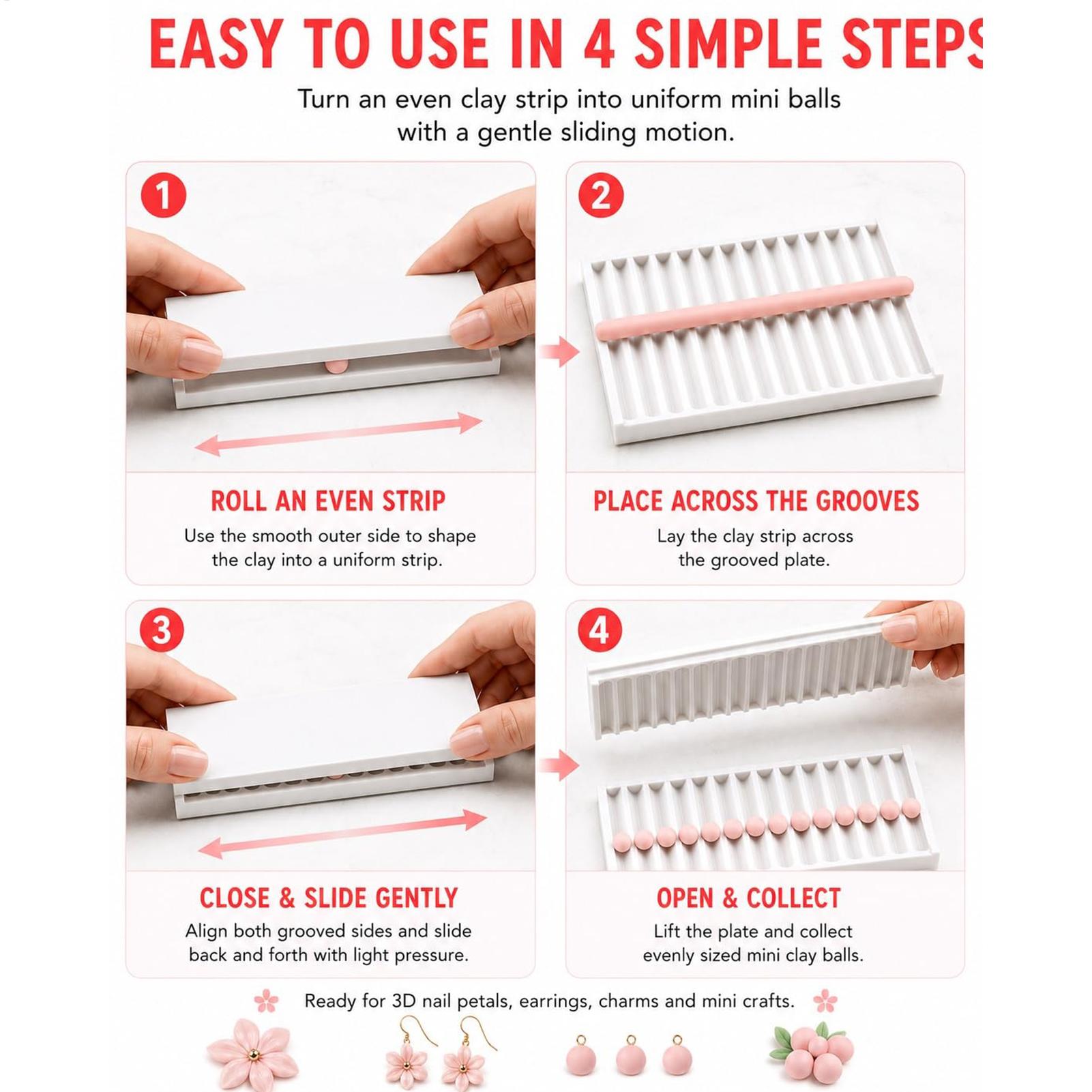 3Dプリント粘土ボールメーカー 2mm 3mm 4mm 5m - Tools For Home Workshop のレビューと価格
