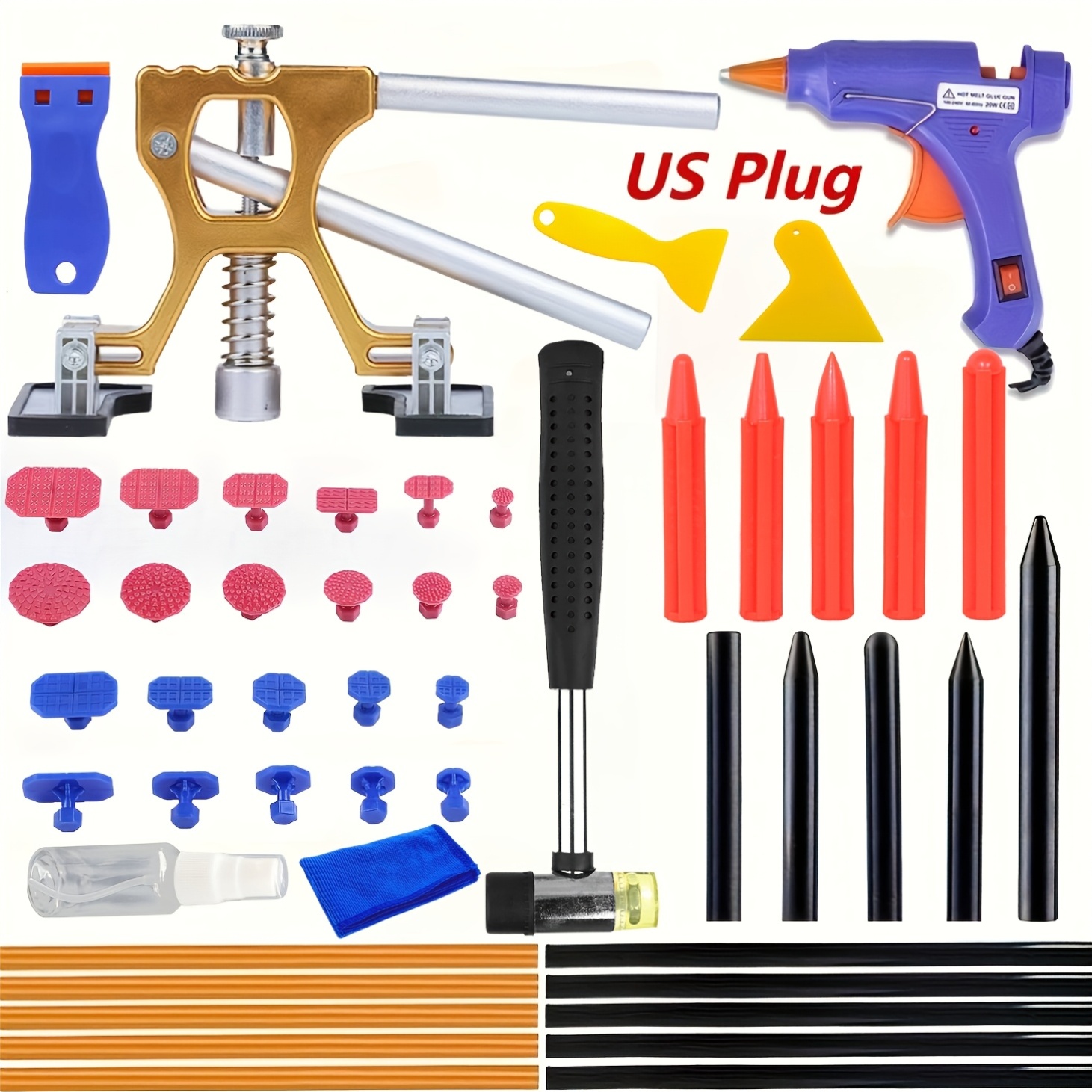 新しい調整可能な車の凹み修理キット、プロ仕様の機械式ワークシ - Special Workshop Tools のレビューと価格