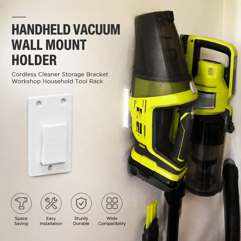 P7131掃除機用壁掛けブラケット、吊り下げ式収納ラック、家 - Workshop Tools Hanging のレビューと価格