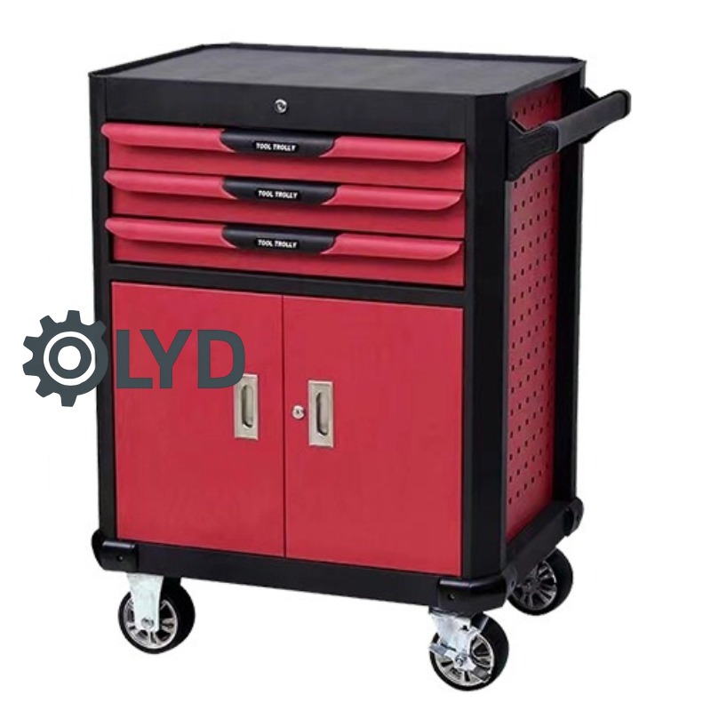 引き出し式自動車修理ツールカート、手押し多機能ワークショップ - Workshop Tools Cabinet のレビューと価格