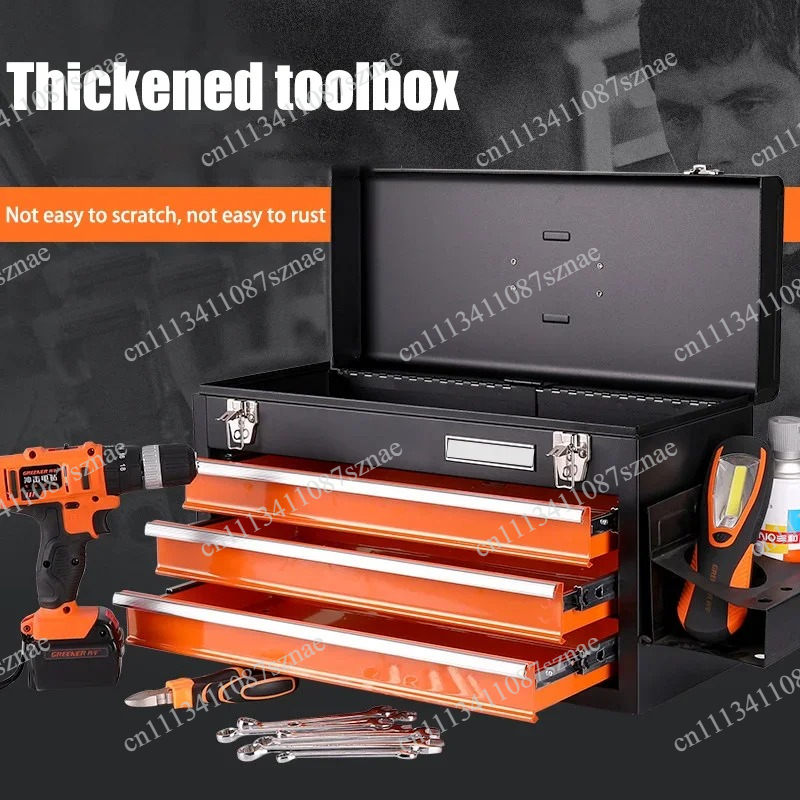 ポータブル4段ツール収納ボックス、車修理部品用、整理整頓用引 - Workshop Tools Cabinet のレビューと価格