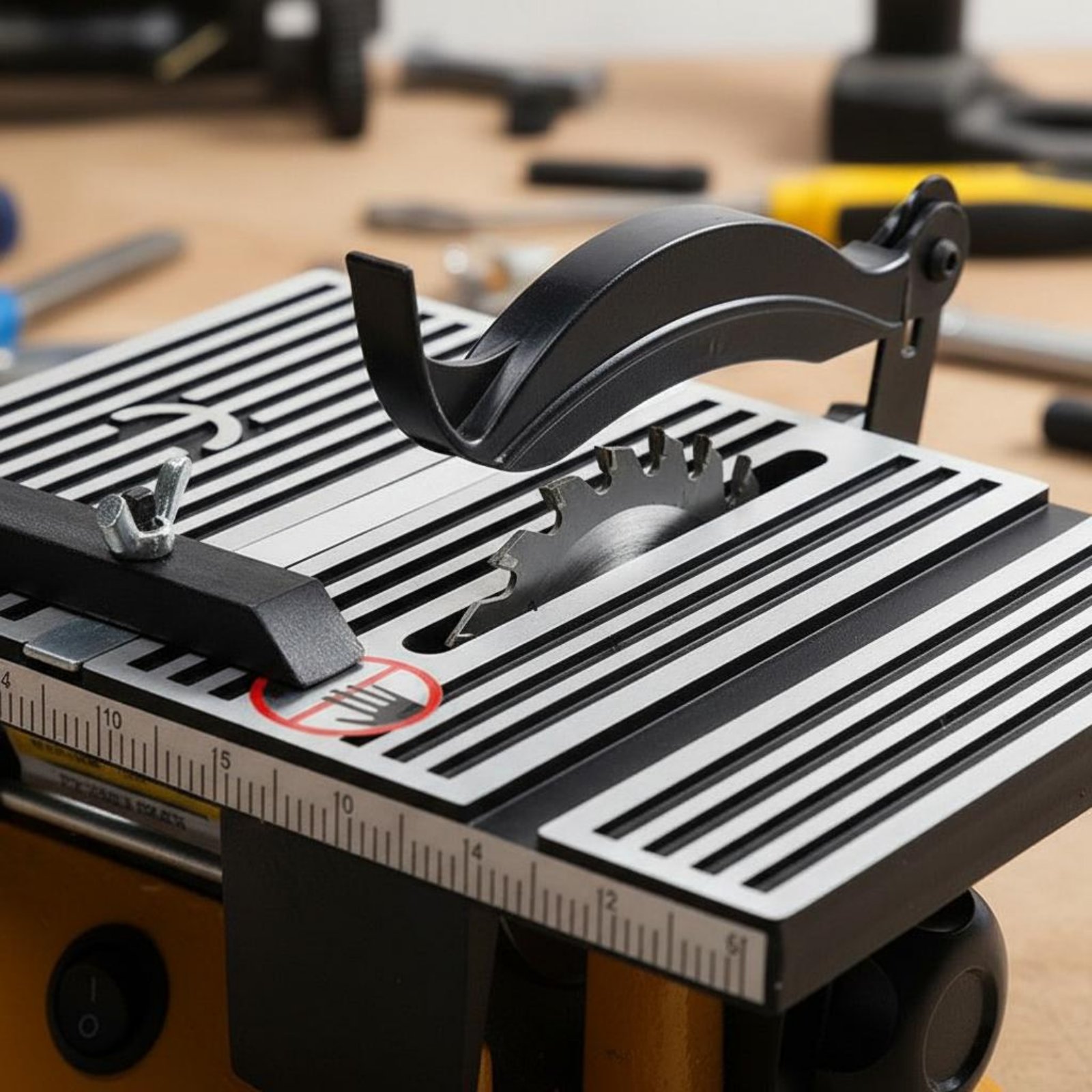 ミニテーブルソー ポータブルミニチュアベンチソー切断機 低騒 - Workshop Tools Table のレビューと価格