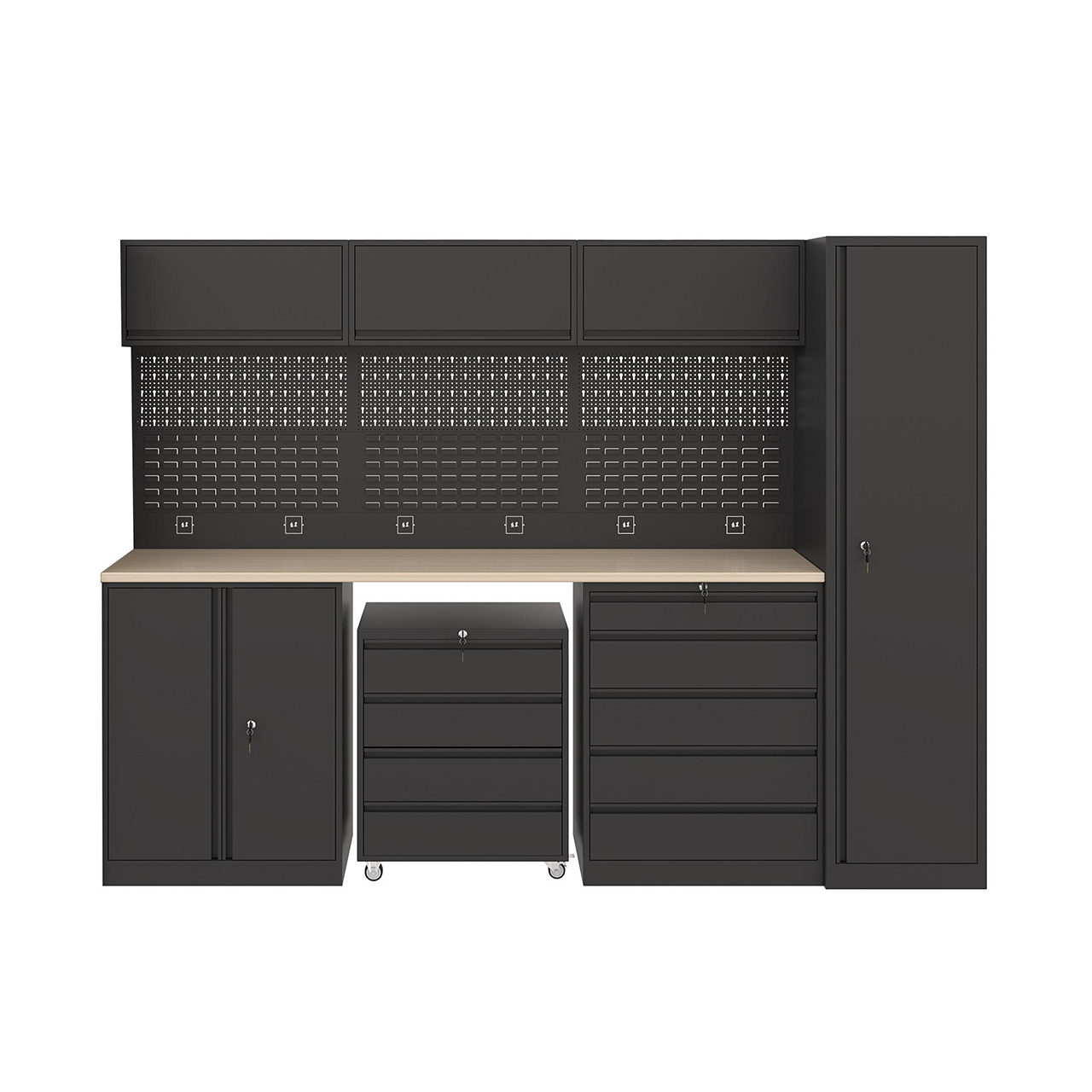 モジュール式ツール収納インダストリアルグレードキャビネットシ - Workshop Tools Cabinet のレビューと価格